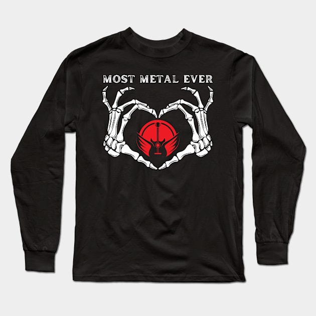 Most Metal Ever Long Sleeve T-Shirt by starryskin